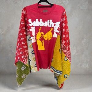 Black Sabbath Poncho Rocktop